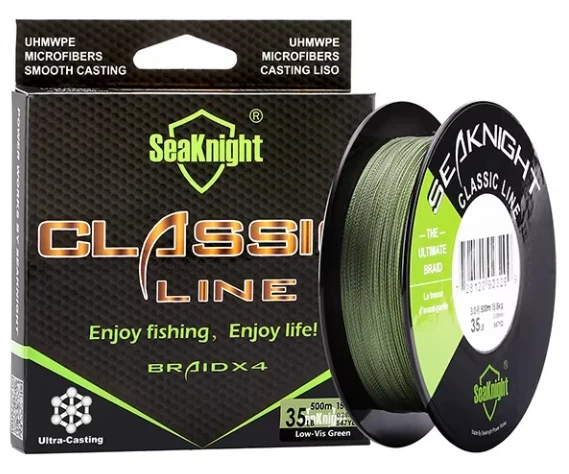 MULTIFILAMENTO SEAKNIGHT CLASSIC LINE 4X 0.32MM 40LB 300MT